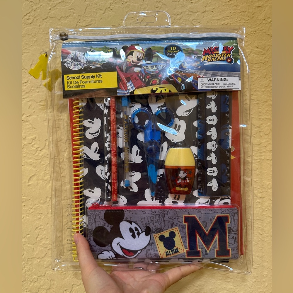 Brand New! Disney Mickey School Supply Kit!